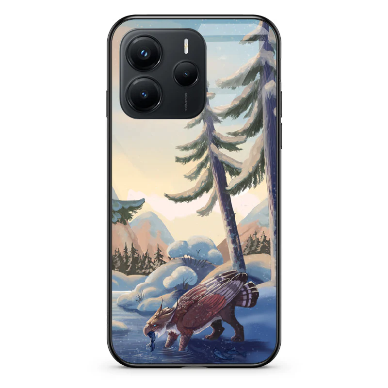 Glass Phone Case Winter Fishing - Image 126