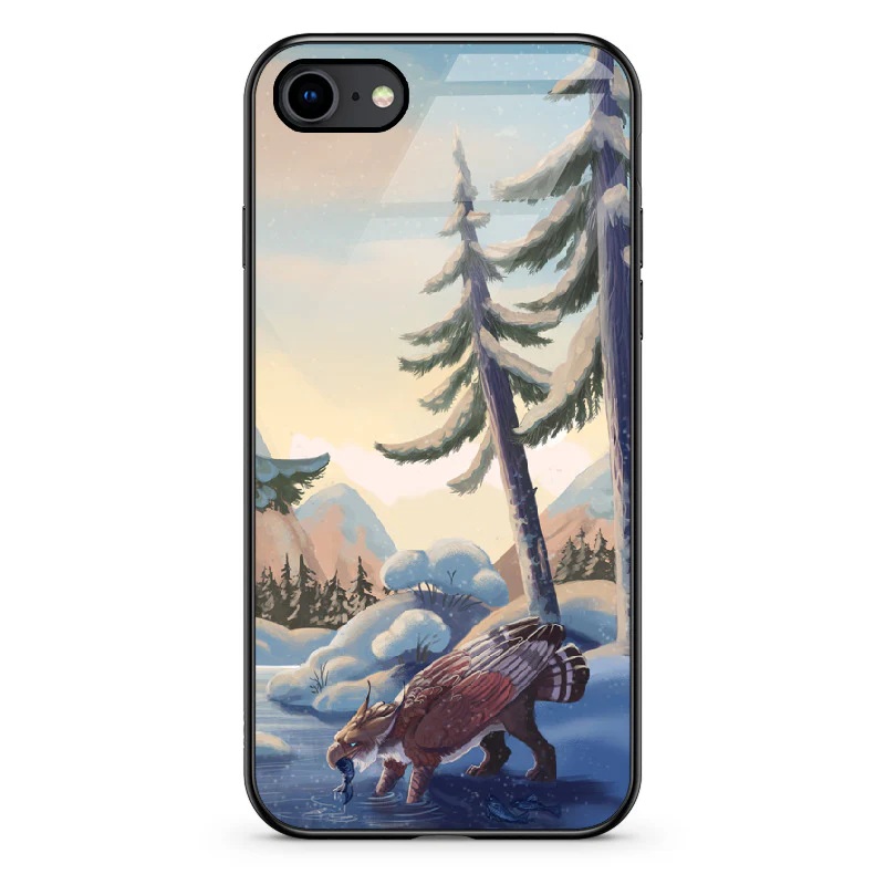 Glass Phone Case Winter Fishing - Image 127