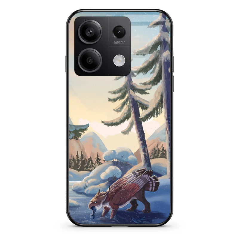 Glass Phone Case Winter Fishing - Image 134