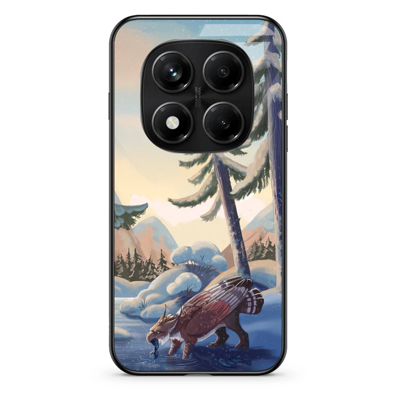 Glass Phone Case Winter Fishing - Image 139