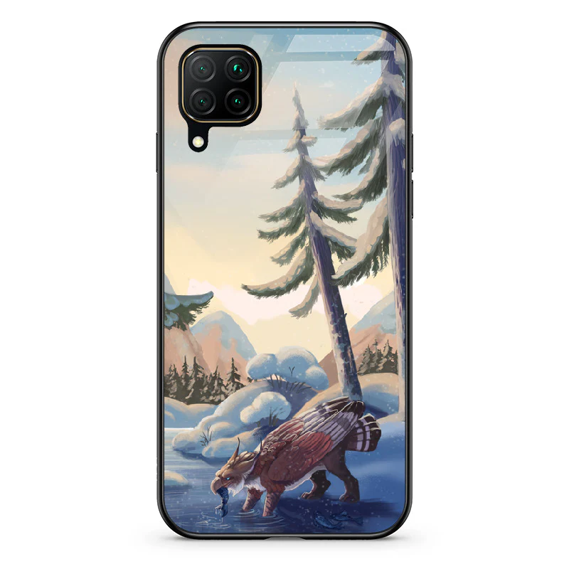 Glass Phone Case Winter Fishing - Image 32