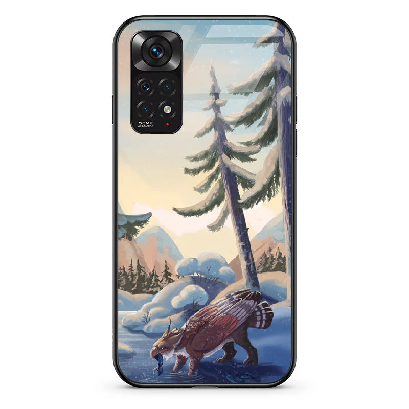 Glass Phone Case Winter Fishing - Image 41
