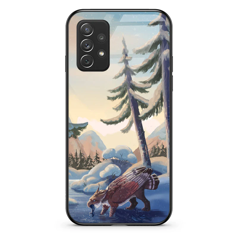 Glass Phone Case Winter Fishing - Image 48