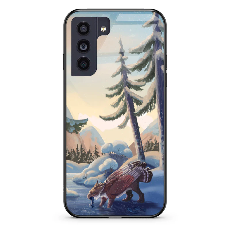 Glass Phone Case Winter Fishing - Image 65