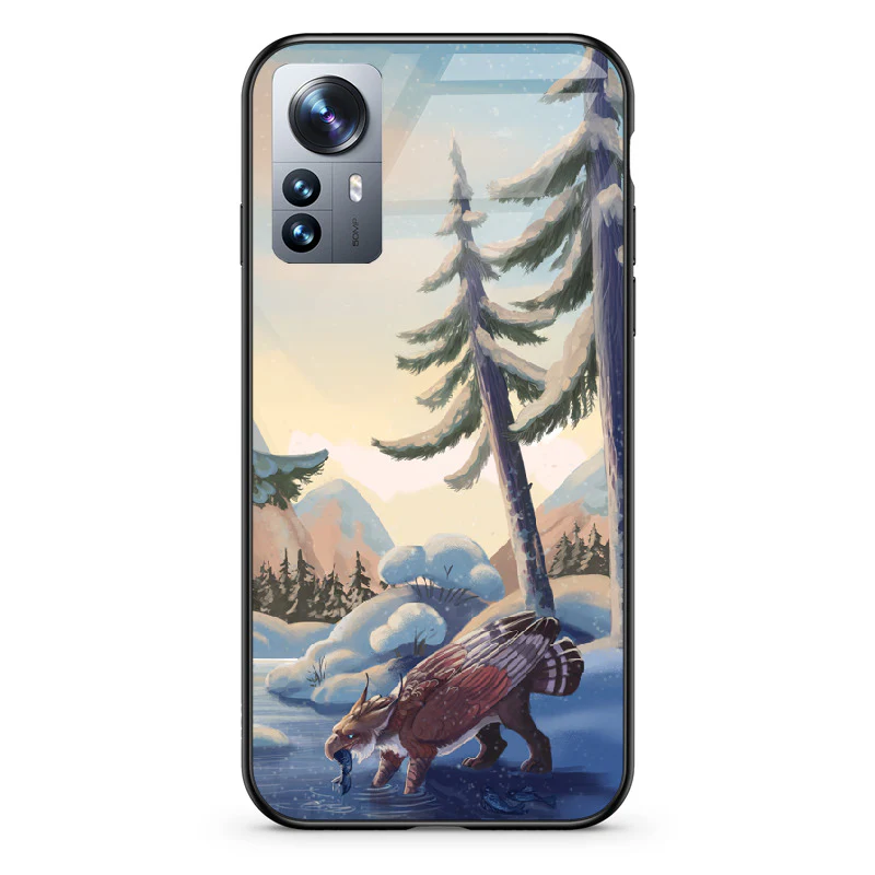 Glass Phone Case Winter Fishing - Image 76