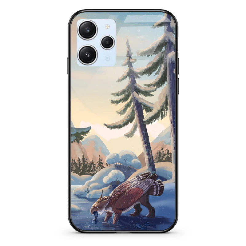 Glass Phone Case Winter Fishing - Image 78