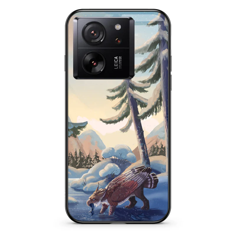 Glass Phone Case Winter Fishing - Image 84
