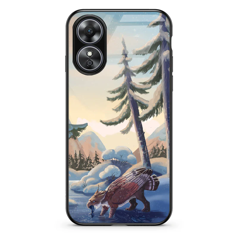 Glass Phone Case Winter Fishing - Image 86