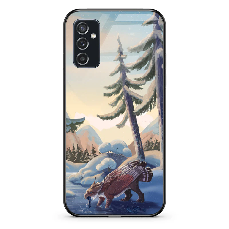 Glass Phone Case Winter Fishing - Image 91