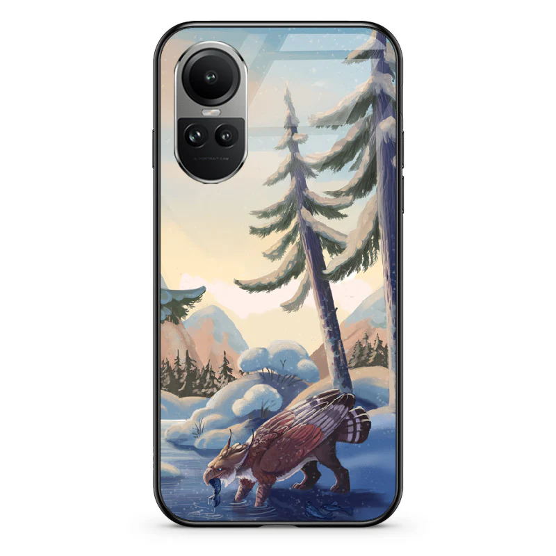 Glass Phone Case Winter Fishing - Image 96