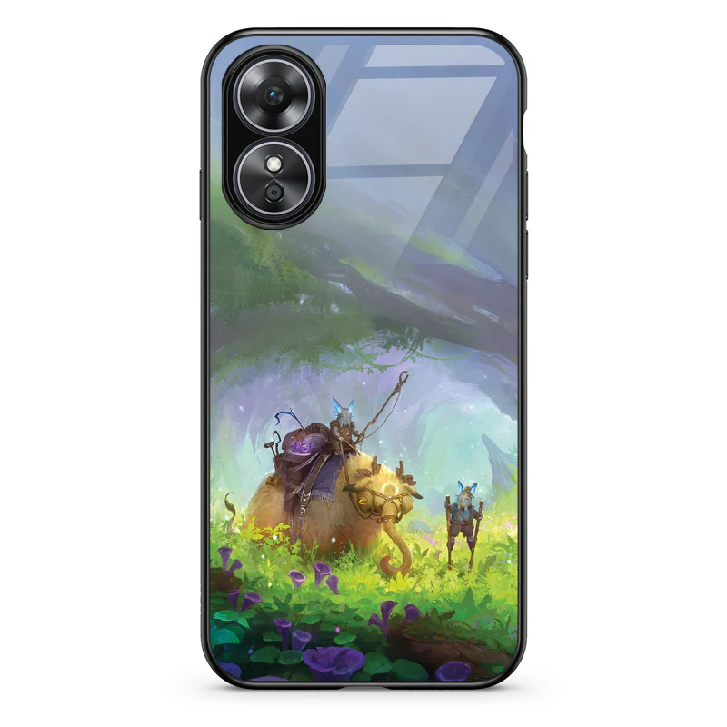Glass Phone Case Wooliphant and the Sea of Moss - Image 100
