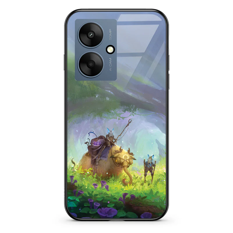 Glass Phone Case Wooliphant and the Sea of Moss - Image 105