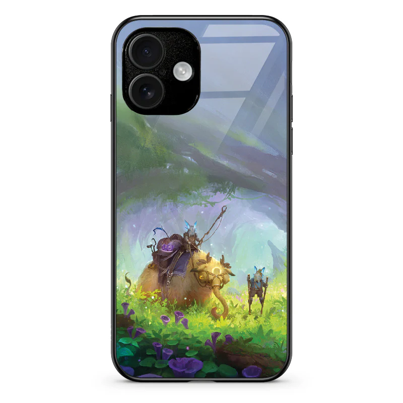 Glass Phone Case Wooliphant and the Sea of Moss - Image 106