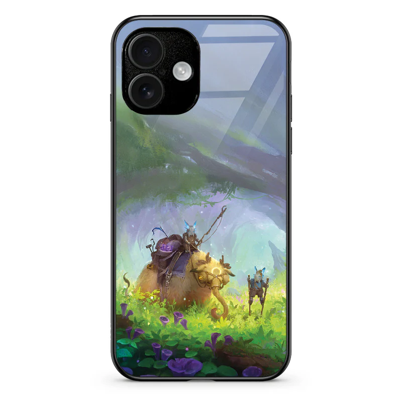 Glass Phone Case Wooliphant and the Sea of Moss - Image 109