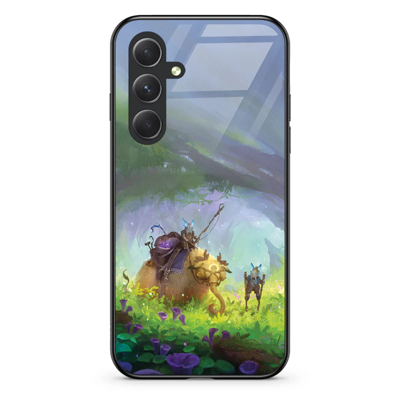 Glass Phone Case Wooliphant and the Sea of Moss - Image 123
