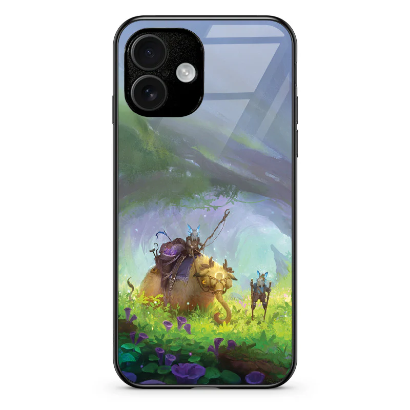 Glass Phone Case Wooliphant and the Sea of Moss - Image 131