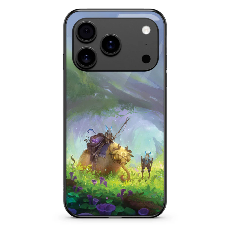 Glass Phone Case Wooliphant and the Sea of Moss - Image 133