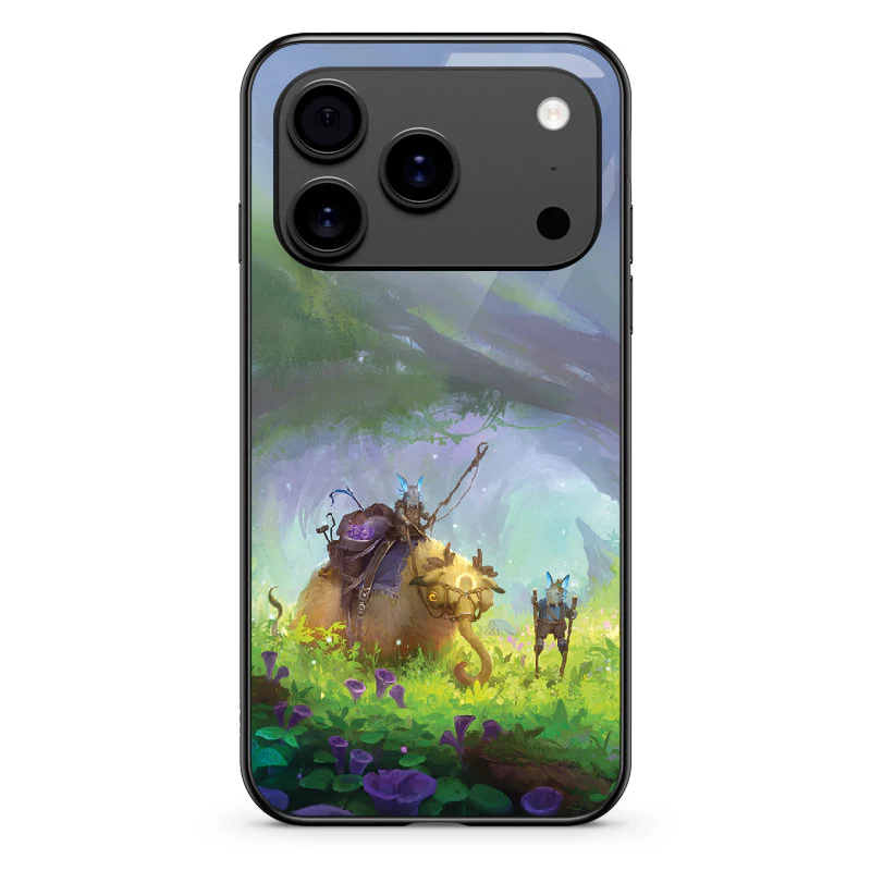 Glass Phone Case Wooliphant and the Sea of Moss - Image 134