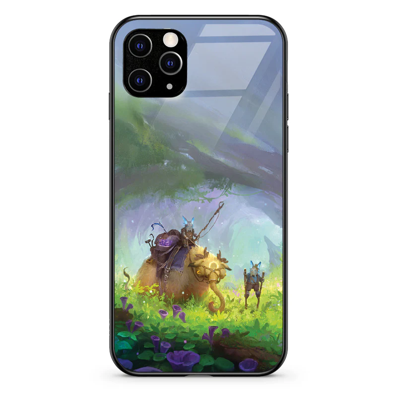 Glass Phone Case Wooliphant and the Sea of Moss - Image 22