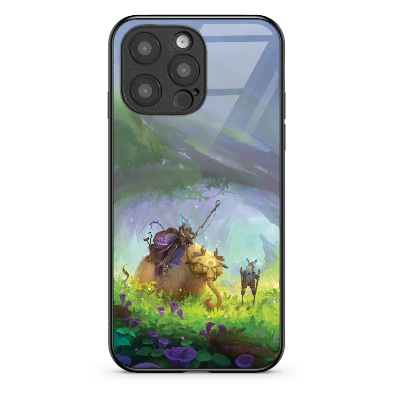 Glass Phone Case Wooliphant and the Sea of Moss - Image 23
