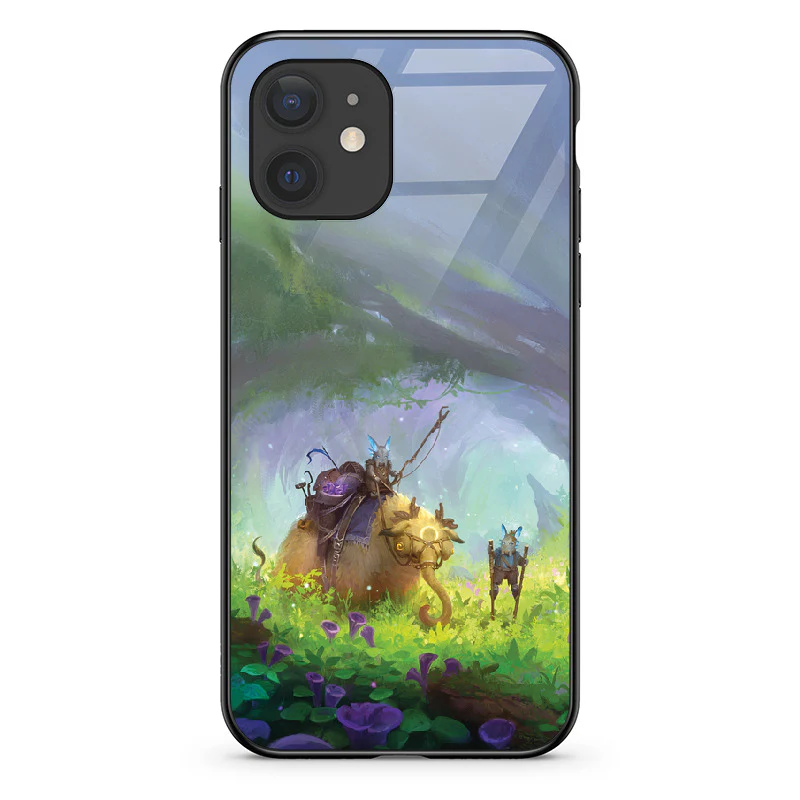 Glass Phone Case Wooliphant and the Sea of Moss - Image 51