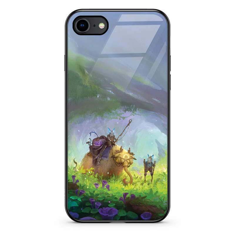 Glass Phone Case Wooliphant and the Sea of Moss - Image 62