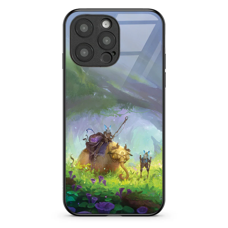 Glass Phone Case Wooliphant and the Sea of Moss - Image 72