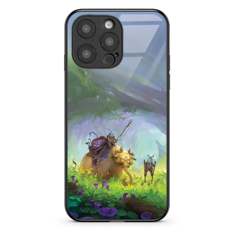 Glass Phone Case Wooliphant and the Sea of Moss - Image 81