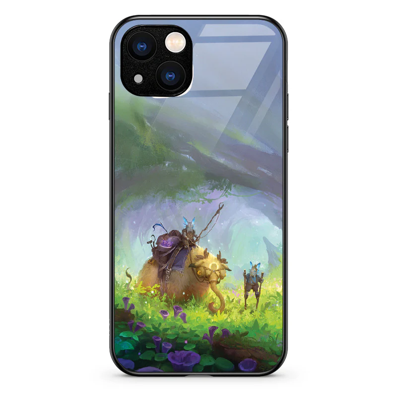 Glass Phone Case Wooliphant and the Sea of Moss - Image 83