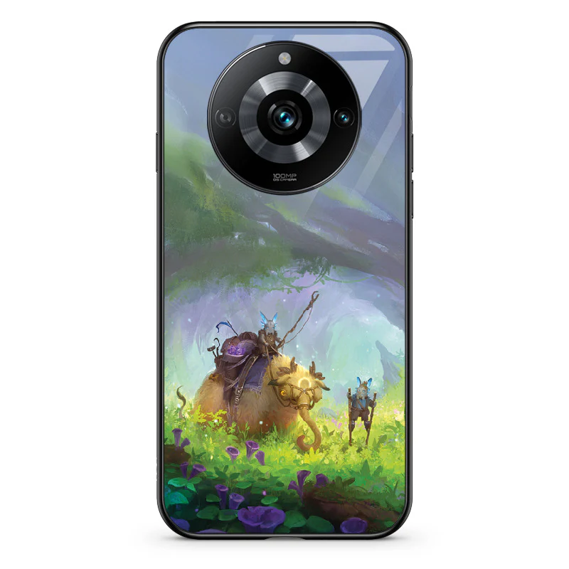 Glass Phone Case Wooliphant and the Sea of Moss - Image 86