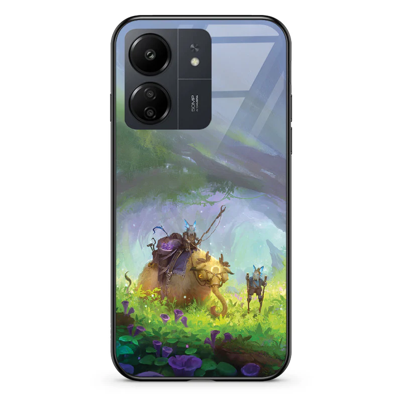Glass Phone Case Wooliphant and the Sea of Moss - Image 91