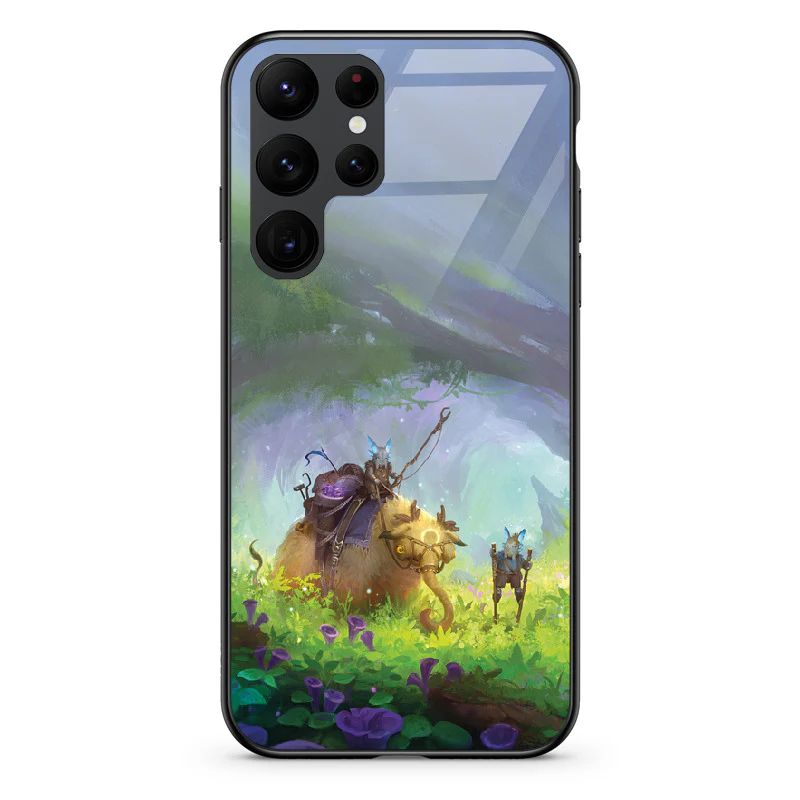 Glass Phone Case Wooliphant and the Sea of Moss - Image 95
