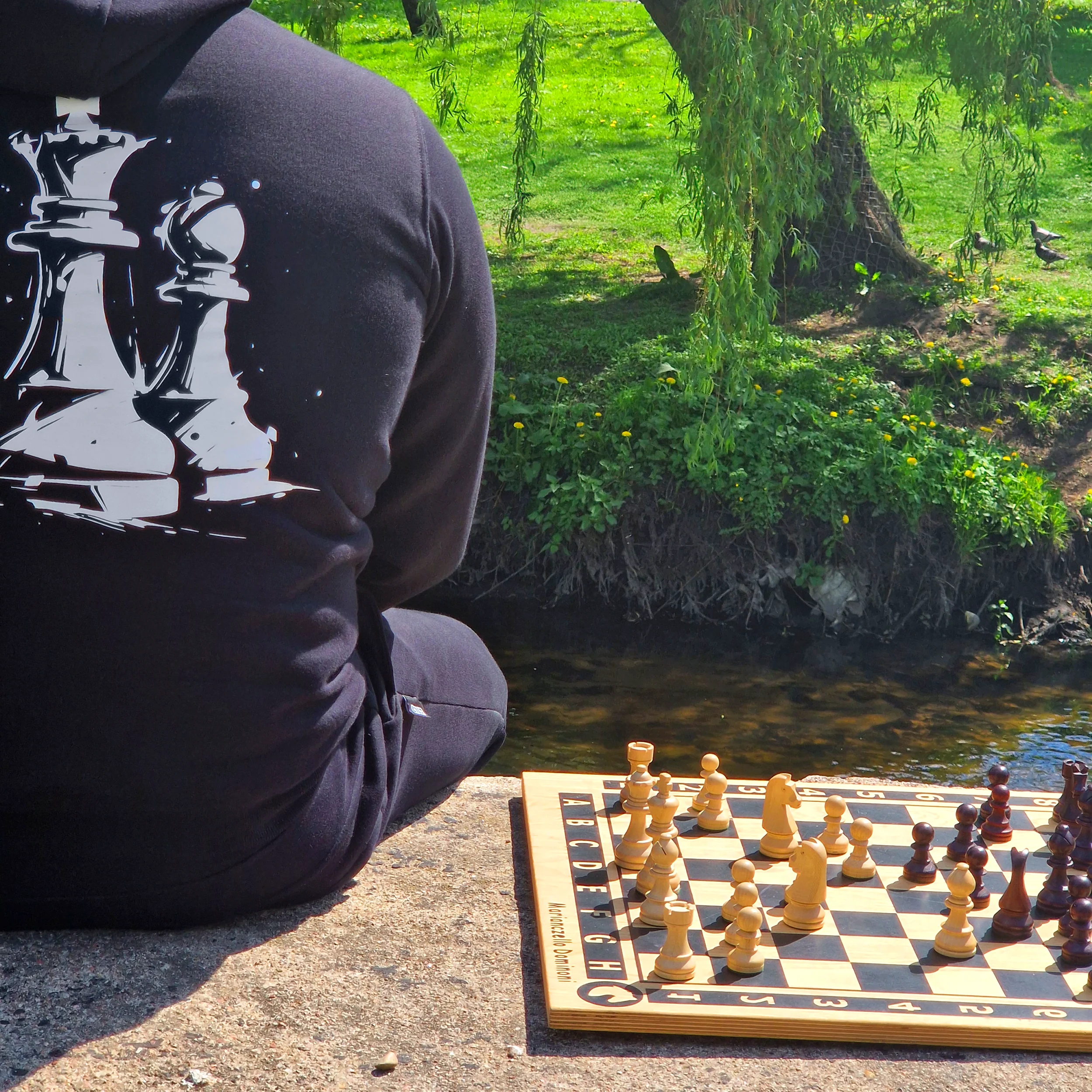 Hoodie Checkmate Marianczello Club - Image 2