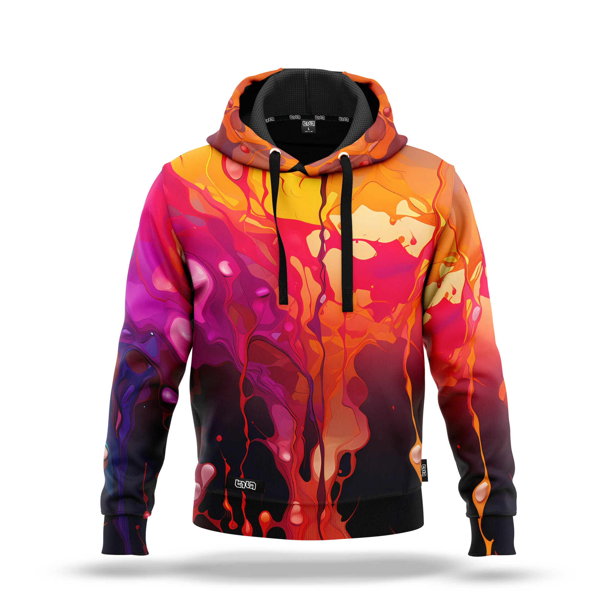 Hoodie Rainbow Splash
