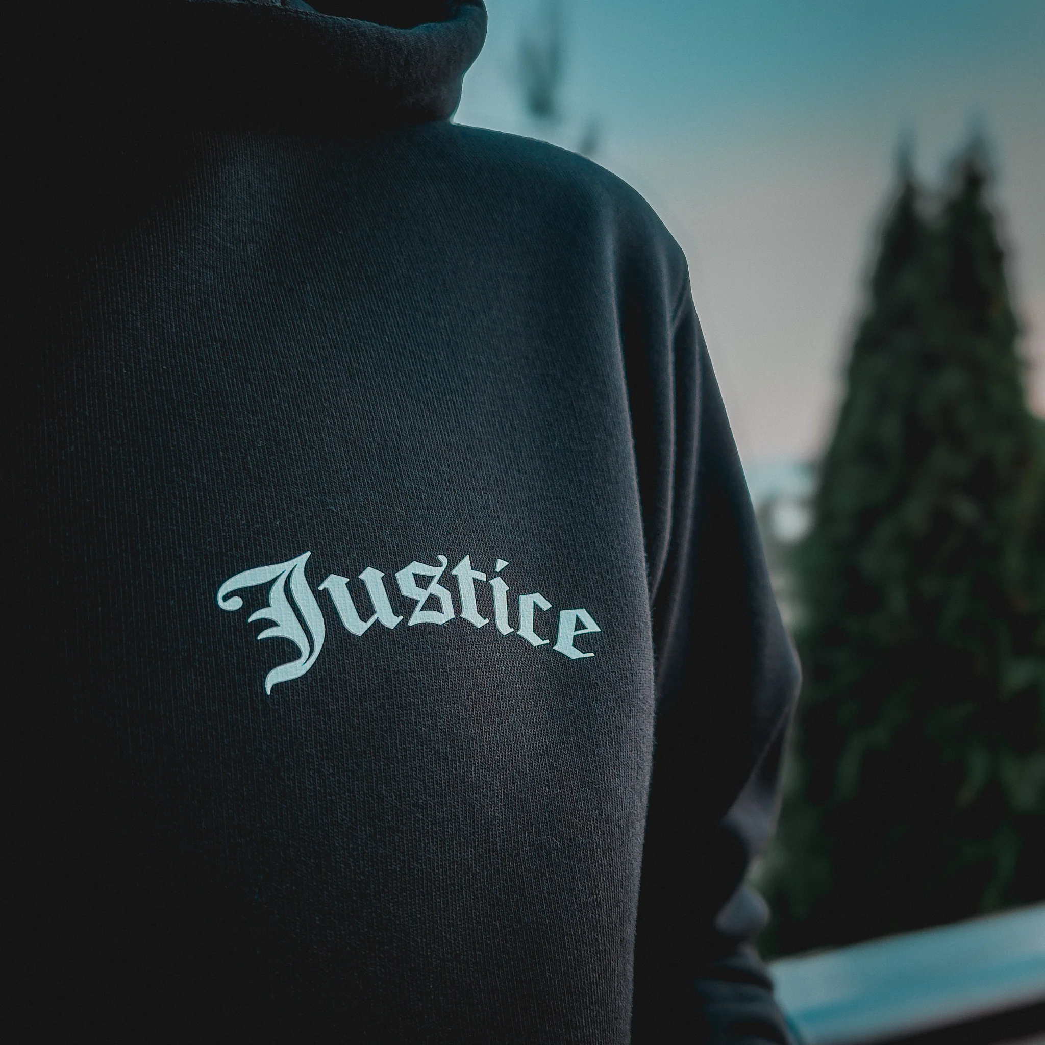 Hoodie Yellow Justice - Image 3