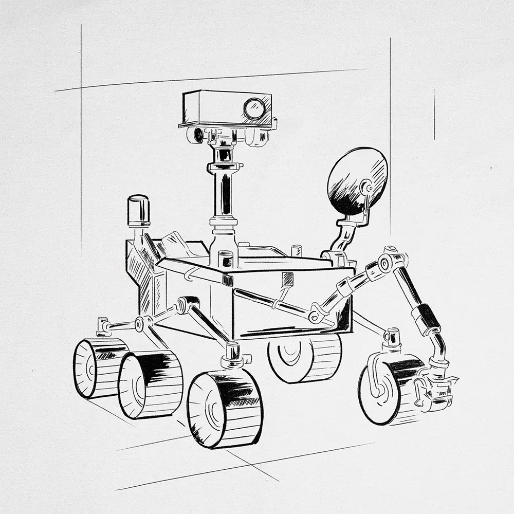 Mars Rover Hoodie - Image 2