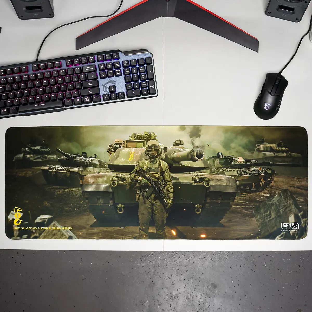 Mousepad 1ST Warsaw Armoured Brigade Tadeusz Kościuszko 1 - Image 12