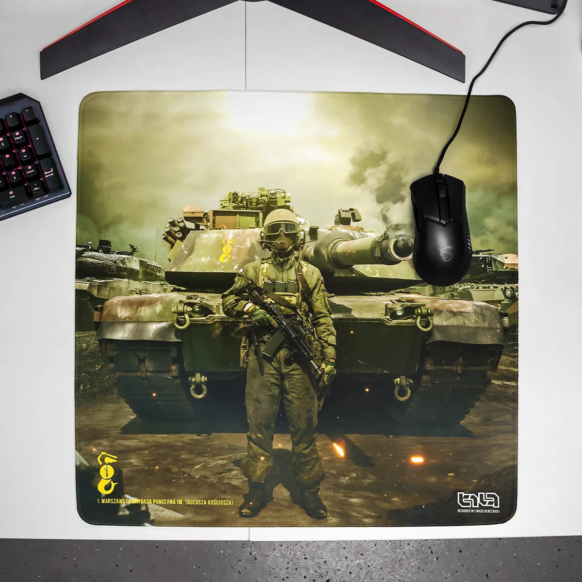 Mousepad 1ST Warsaw Armoured Brigade Tadeusz Kościuszko 1 - Image 20