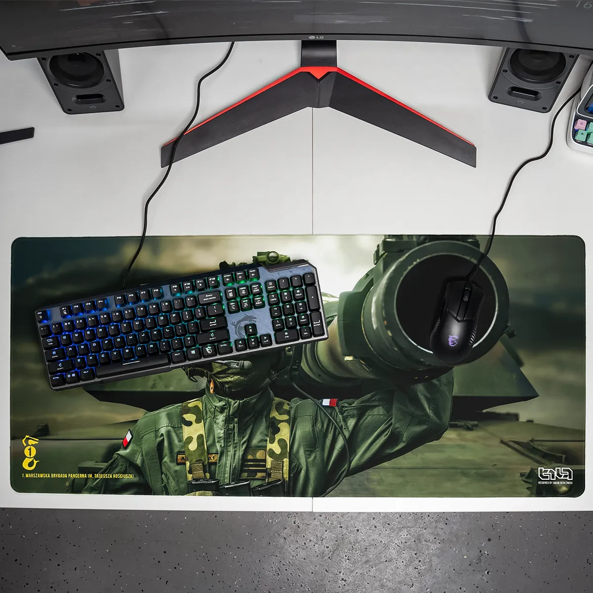 Mousepad 1ST Warsaw Armoured Brigade Tadeusz Kościuszko 2 - Image 11
