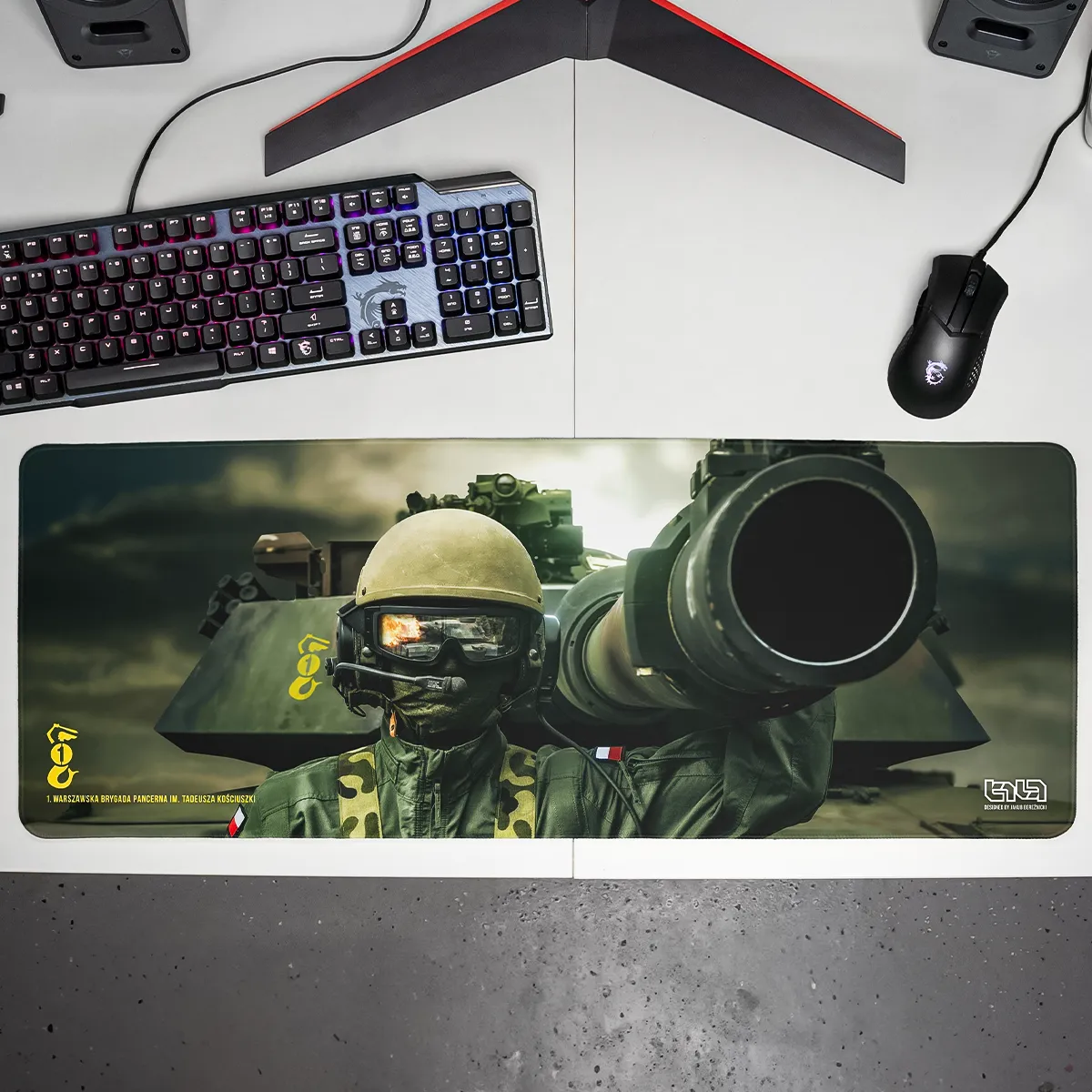Mousepad 1ST Warsaw Armoured Brigade Tadeusz Kościuszko 2 - Image 12