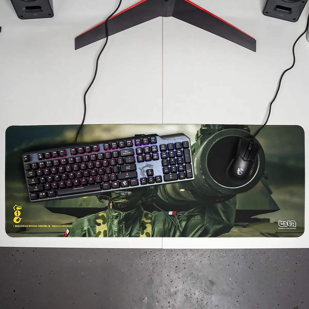 Mousepad 1ST Warsaw Armoured Brigade Tadeusz Kościuszko 2 - Image 16