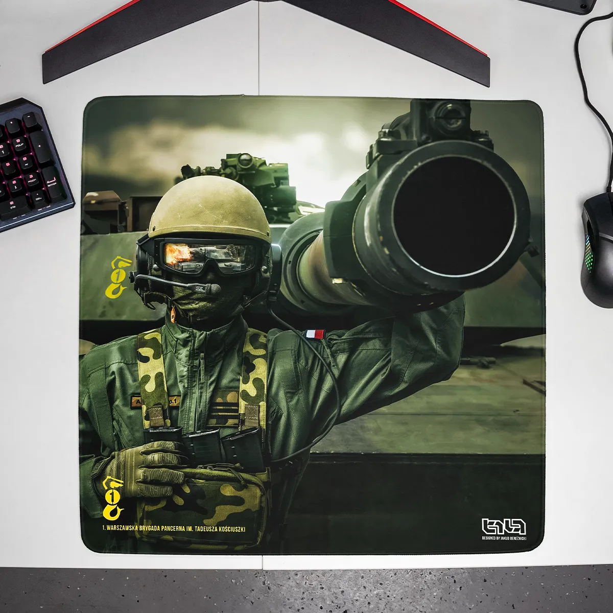Mousepad 1ST Warsaw Armoured Brigade Tadeusz Kościuszko 2 - Image 17