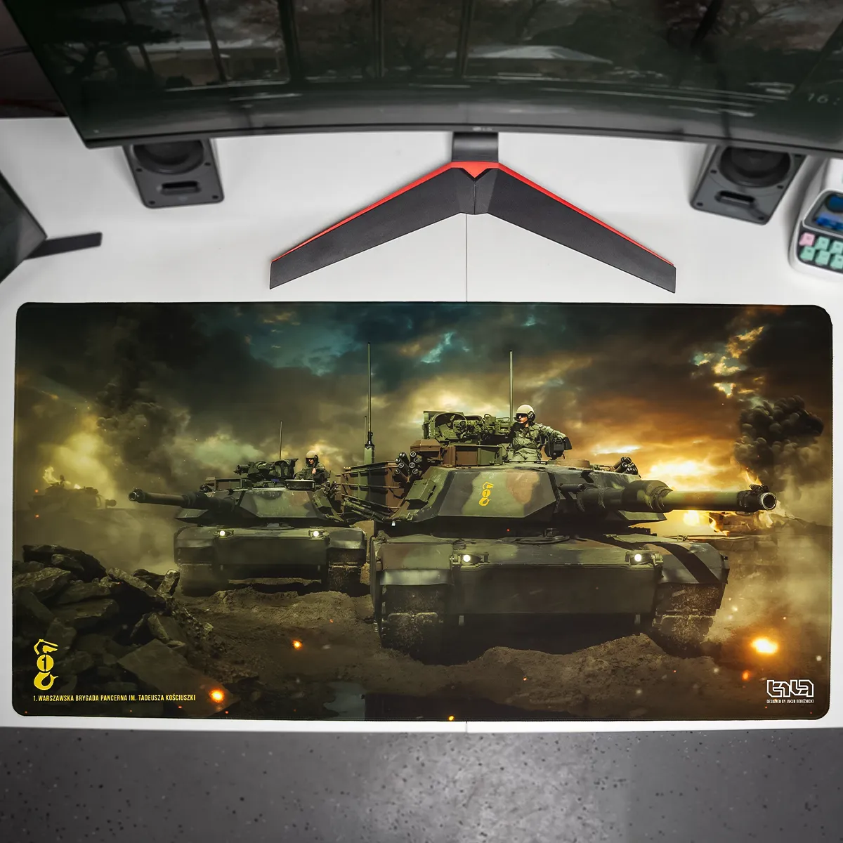 Mousepad 1ST Warsaw Armoured Brigade Tadeusz Kościuszko 4