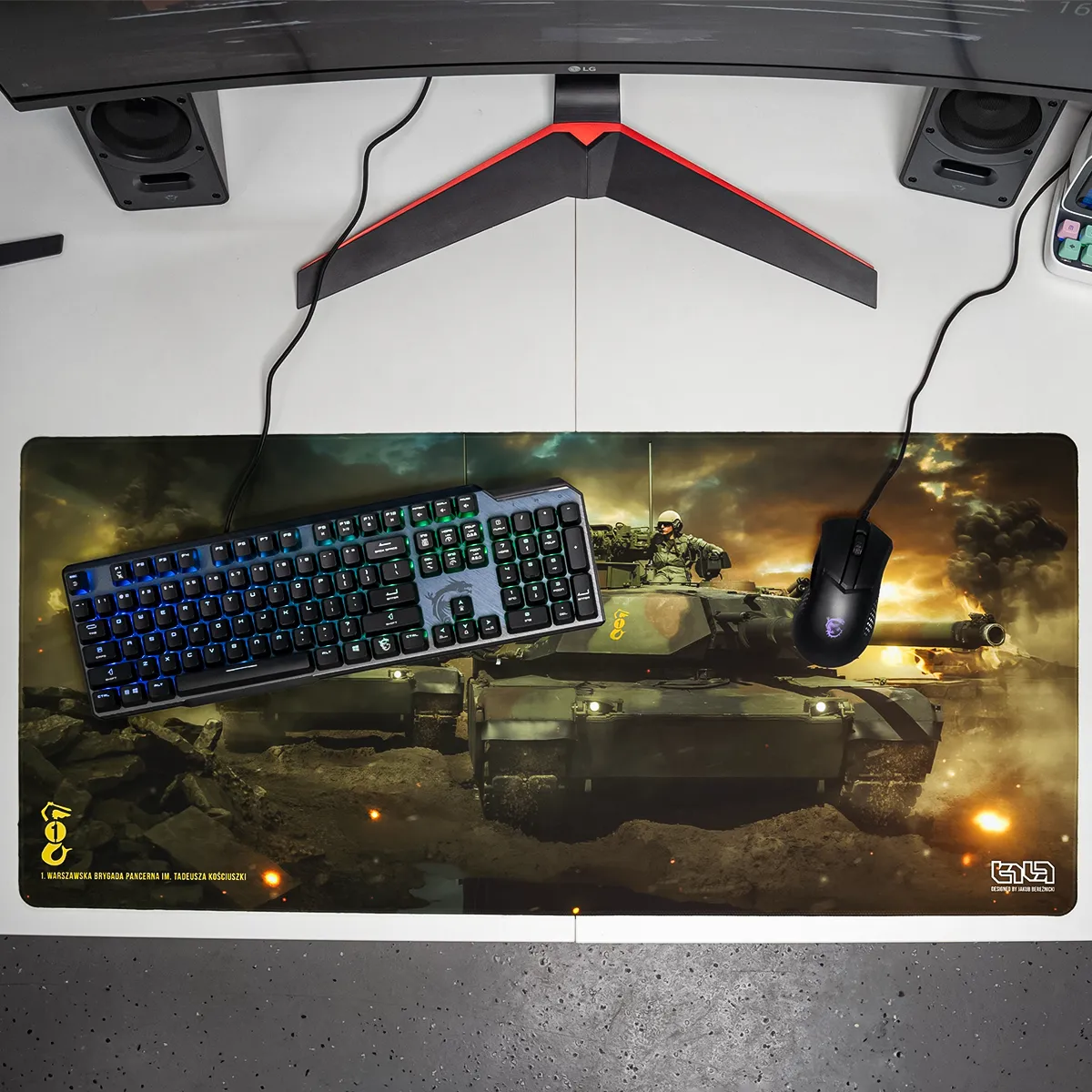 Mousepad 1ST Warsaw Armoured Brigade Tadeusz Kościuszko 4 - Image 11
