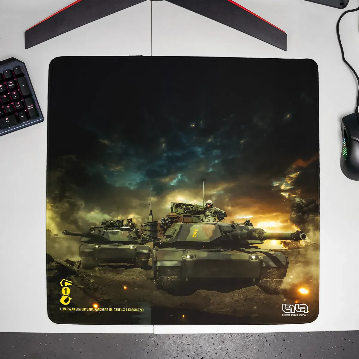 Mousepad 1ST Warsaw Armoured Brigade Tadeusz Kościuszko 4 - Image 17