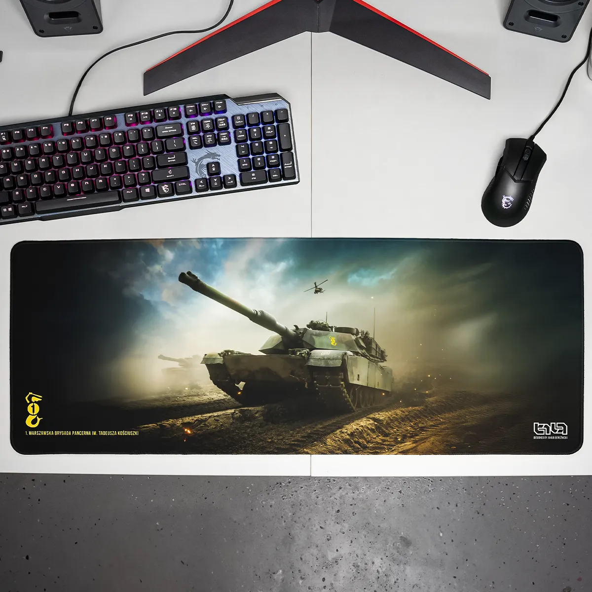 Mousepad 1ST Warsaw Armoured Brigade Tadeusz Kościuszko 5 - Image 12
