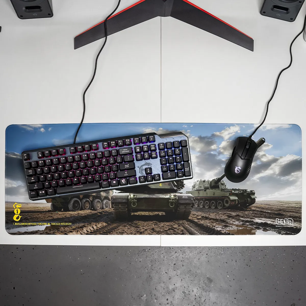 Mousepad 1ST Warsaw Armoured Brigade Tadeusz Kościuszko 6 - Image 16