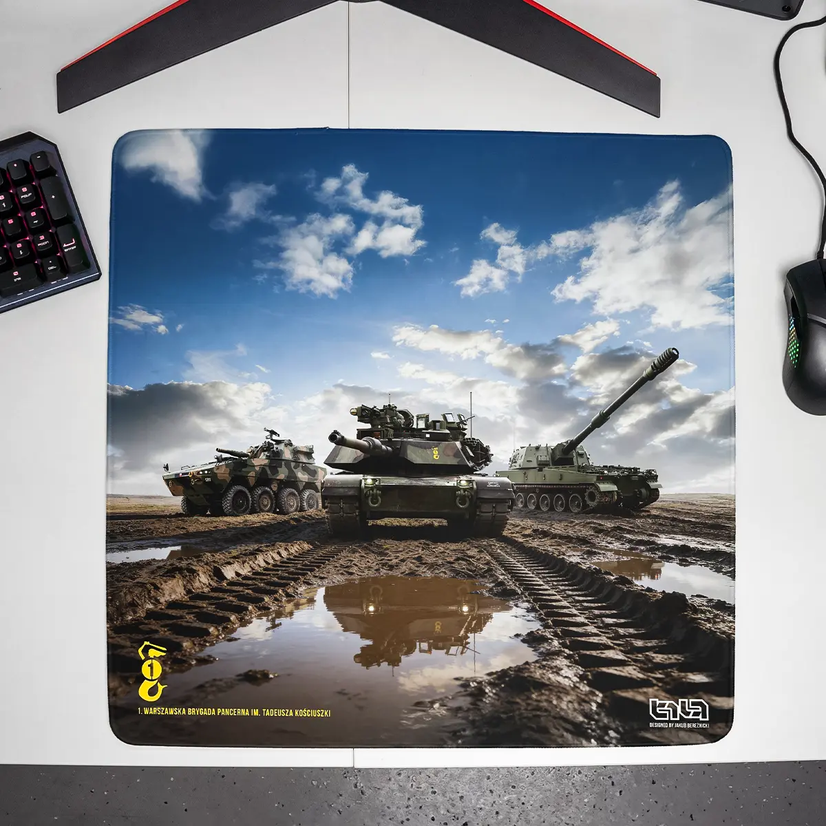 Mousepad 1ST Warsaw Armoured Brigade Tadeusz Kościuszko 6 - Image 17