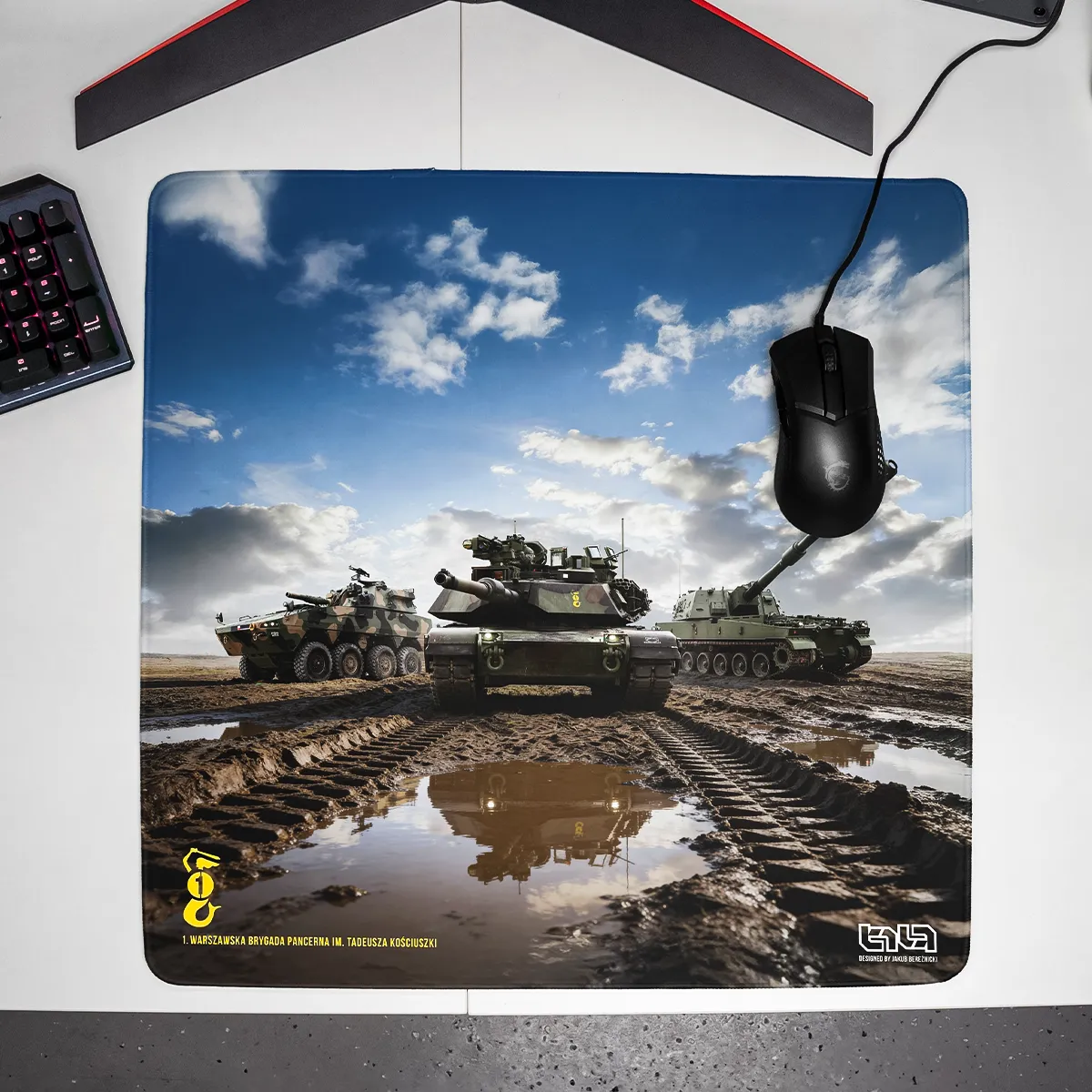 Mousepad 1ST Warsaw Armoured Brigade Tadeusz Kościuszko 6 - Image 20