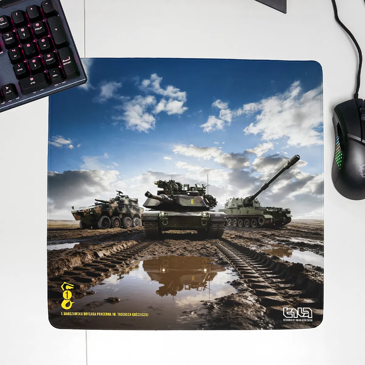 Mousepad 1ST Warsaw Armoured Brigade Tadeusz Kościuszko 6 - Image 21
